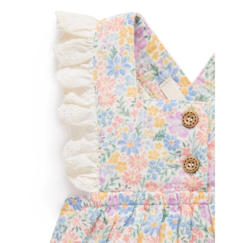 Purebaby Floral Romper image number 2